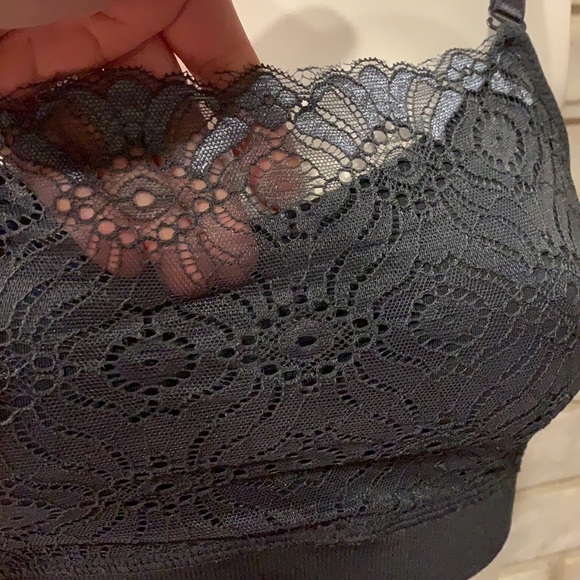 Goobie dark grey Bralette - Picture 2 of 7